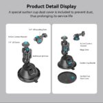 SMALLRIG Saugnapf-Halterung für Action-Kameras – Universal-Kamerahalter für Auto & Fenster – Bild 5