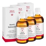 Aconit Schmerzöl 3x100 ml – Naturliches Schmerzlinderungsöl von WALA