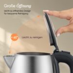 COSORI Wasserkocher 1,7 L Edelstahl mit Strix-Technologie – BPA-frei für schnelles Aufkochen – Bild 5