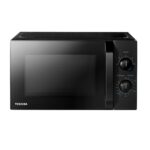 Toshiba MW2-MM20PE Mikrowelle 20L mit 700W & 5 Leistungsstufen – Solo-Mikrowelle Schwarz
