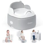 Orzbow 3-in-1 Kindertoilette mit Tritthocker – Verstaubar & Sicher für Sauberkeitserziehung