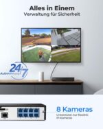 Reolink 8-Kanal 4K PoE NVR mit 2TB Festplatte – Professionelles Überwachungssystem für Haus & Gewerbe – Bild 2
