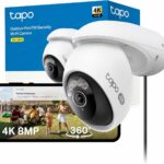 Tapo C560WS 4K WLAN-Überwachungskamera aussen – 360° Smart Tracking mit KI-Erkennung