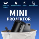 coolid Mini Beamer 4K – Tragbarer Projektor mit WiFi 6, Bluetooth 5.4 & 1400 Lumen – Bild 5