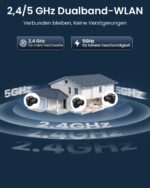 Reolink Argus 3 Ultra Überwachungskamera – 8MP Solar WLAN Kamera mit KI-Erkennung – Bild 3