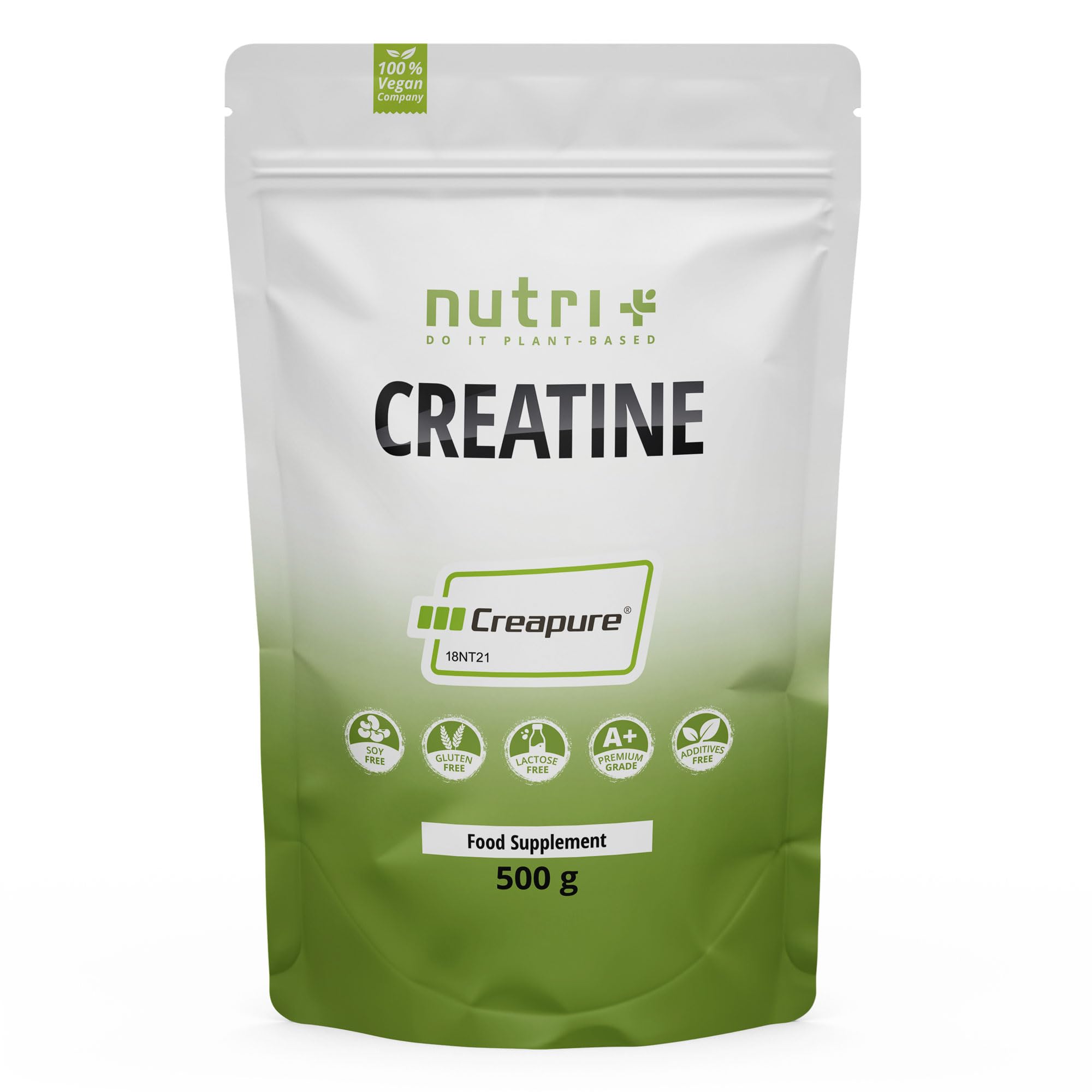 61eAbstR4fL._SY2000_.jpg Nutri + Creapure 500g – Reines Kreatin Monohydrat Pulver für maximale Leistung – Bild 1