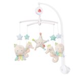 Fehn Musik-Mobile Meereskinder – Spieluhr-Mobile für Babys 0-5 Monate
