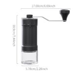 OrkeyDolk® Manuelle Kaffeemühle mit Keramikmahlwerk – 40-stufig für Aeropress & Pour Over – Bild 2