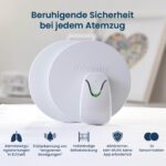 Babysense 7 Atembewegungsmonitor – Kontaktlose Überwachung mit 2 Sensormatten – Bild 8