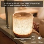 ZmarKraft Ultraschall-Diffuser 200 ml mit LED-Nachtlicht – Aromatherapie & Luftbefeuchtung – Bild 3