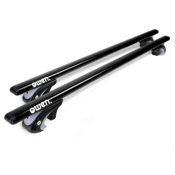 Owen 5.0 Dachträger 120cm für offene Reling – Alu Relingträger 90kg abschließbar