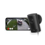 Ring Outdoor Camera Pro – Retinal 4K Sicherheitskamera mit 10x Zoom & Netzstecker