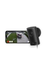 Ring Outdoor Camera Pro – Retinal 4K Sicherheitskamera mit 10x Zoom & Netzstecker