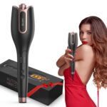 BUJIYI Automatischer Lockenstab mit 4 Temperaturstufen – Profi-Lockenwickler für alle Haartypen