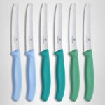 Victorinox Swiss Classic Brötchenmesser-Set 6er – 11 cm Wellenschliff für Obst & Gemüse – Bild 5