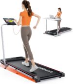RUNIMON Klappbares Laufband 6in1 mit 9% Steigung & 2.5HP – Für Zuhause & Büro bis 120kg