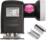 GSS Quad LNB mit LTE-Filter & 0.1dB – Digitaler 4K Satellitenempfänger für 4 Teilnehmer