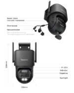 Reolink TrackMix WiFi 4K PTZ Überwachungskamera – Auto-Tracking mit Dual-Objektiv & Farbnachtsicht – Bild 9