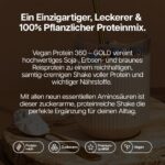 THE PROTEIN WORKS Vegan Protein 360 GOLD – 2kg Proteinpulver mit Soja-, Erbsen- & Reisprotein – Bild 5