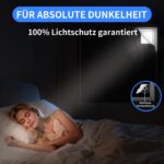 BKSAI Magnetisches Verdunkelungsrollo 100x145 cm – Lichtdicht ohne Bohren für alle Fenster – Bild 3