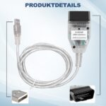 GEERYZHE K+DCAN Diagnosekabel für BMW E Serie – OBD2 USB Interface mit Schalter – Bild 2