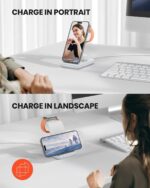 GEEKERA 3-in-1 Wireless Charger – Induktive Ladestation für iPhone, Apple Watch & AirPods – Bild 3