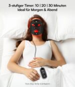 INIA LED Gesichtsmaske mit 4 Modi & 850 nm NIR – Rotlichttherapie für Anti-Aging – Bild 7