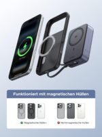UGREEN Zapix Qi2 15W Magsafe Powerbank 20000mAh – Magnetisches Schnellladen für iPhone – Bild 9