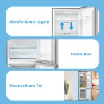 Midea MERB276FGE02A Kühl-Gefrierkombination 270L – No Frost & Digital Control – Bild 5