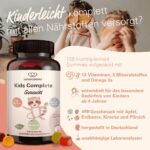 wowtamins Kids Complete – Vegane Multivitamin Gummies mit Omega 3 für Kinder – Bild 3