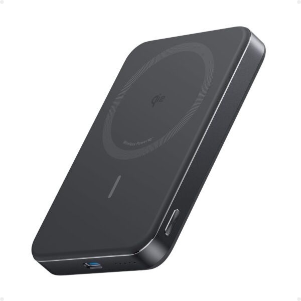 Anker MagGo Powerbank 10000mAh – Ultra-flaches Qi2 Magnetladegerät mit 15W für iPhone