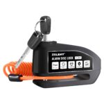 ZELENY Bremsscheibenschloss mit 110dB Alarm – Diebstahlsicherung für Motorrad & Fahrrad