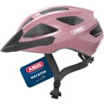 ABUS Macator Rennradhelm – Sportiver Fahrradhelm für Einsteiger & Zopfträger
