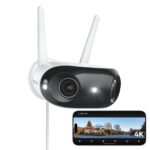 Reolink Elite WiFi 4K Überwachungskamera mit 180° Panoramablick – Aussen-Sicherheitskamera