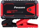 Povasee Auto Starthilfe 5000A – Jump Starter Powerbank für 12V Fahrzeuge