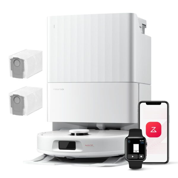 roborock Qrevo QV 35A Saugroboter mit Wischfunktion – 8000Pa Saugkraft & All-in-One Dock