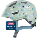 ABUS Smiley 3.0 Kinderfahrradhelm – Sicherer Kopfschutz mit Zopfplatz für Mädchen & Jungs