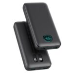 Pxwaxpy 26800mAh Power Bank USB-C mit Kabel – 25W Schnellladung für 5 Geräte