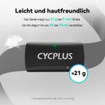 CYCPLUS H2Pro Brustgurt-Herzfrequenzmesser – EKG-Präzision mit 500h Batterielaufzeit – Bild 5