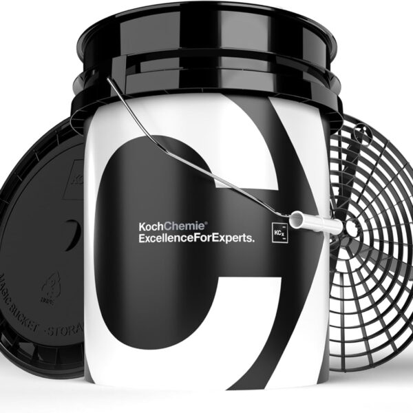 Koch Chemie Wascheimer 20 Liter mit Deckel & Grit Guard – Profi-Set für kratzfreie Autowäsche