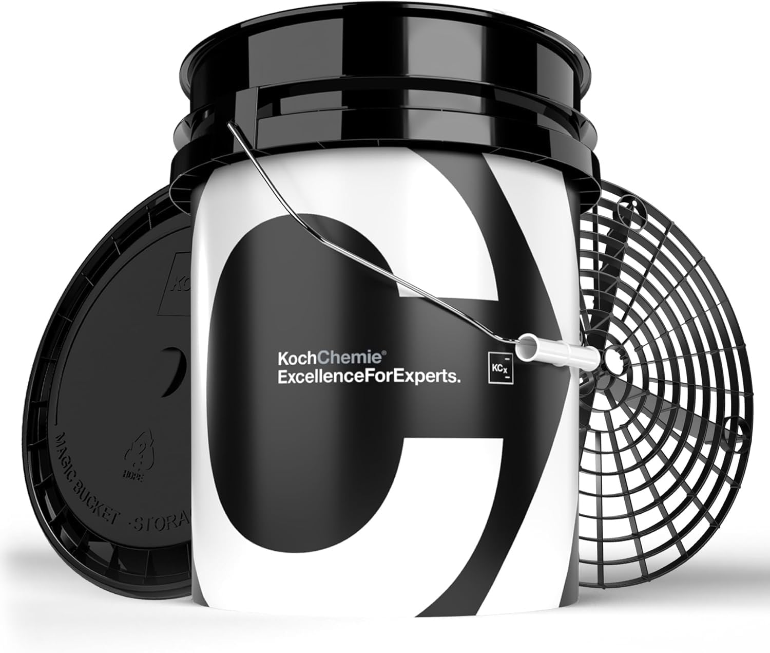 61hcKBgNTTL._SY1271_.jpg Koch Chemie Wascheimer 20 Liter mit Deckel & Grit Guard – Profi-Set für kratzfreie Autowäsche – Bild 1