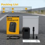 Peakspeak AS260PRO Elektrische Fahrradpumpe – 120PSI Mini Luftpumpe mit Digitalmanometer – Bild 8