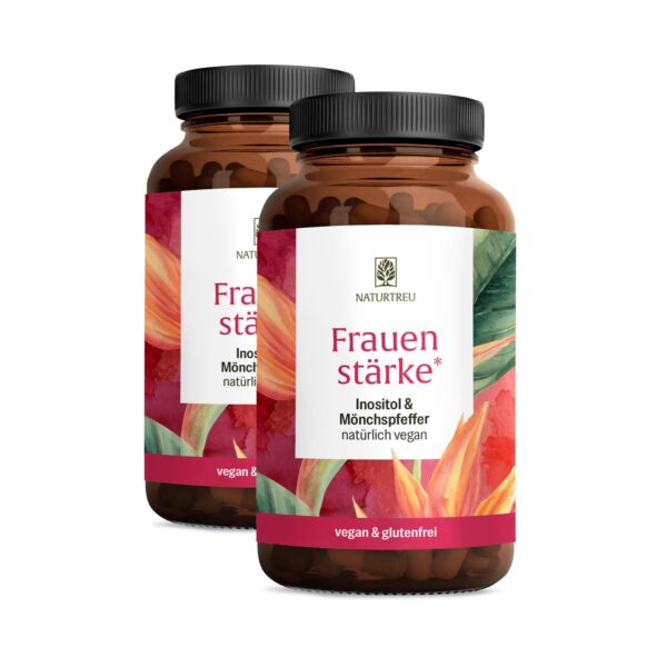 NATURTREU Myo Inositol & Mönchspfeffer Kapseln – Frauenstärke Bundle 180er