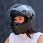 VINZ Kennet Integralhelm mit Sonnenblende – ECE 22.06 zertifiziert für Motorrad & Roller – Bild 9