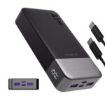 JUOVI 20000mAh Power Bank 45W – USB-C PD3.0 Schnellladestation für MacBook & iPhone