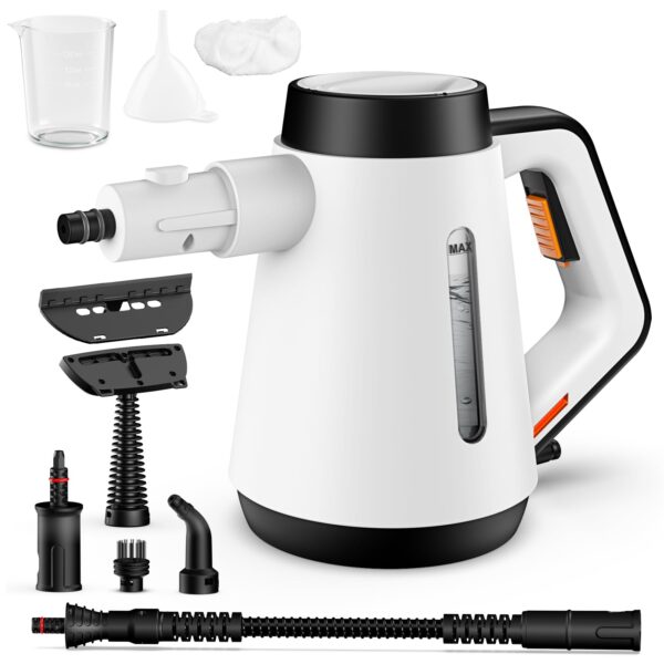 Fippesax Handheld-Dampfreiniger 400ml – Chemikalienfrei für alle Flächen