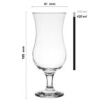Glasmark KROSNO Longdrinkgläser 6er Set 420ml – Spülmaschinenfest & Transparent – Bild 3