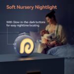 Dreamegg D11 White Noise Machine – Einschlafhilfe Baby mit 21 Klängen & Nachtlicht – Bild 4