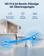 Reolink 4K PTZ Überwachungskamera mit Dual Lens & Auto-Tracking – Solar WLAN Kamera für Aussen – Bild 4