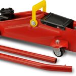 UNITEC Rangierwagenheber 2 T – Hydraulischer Wagenheber aus Qualitätsstahl für Werkstatt & Hobby